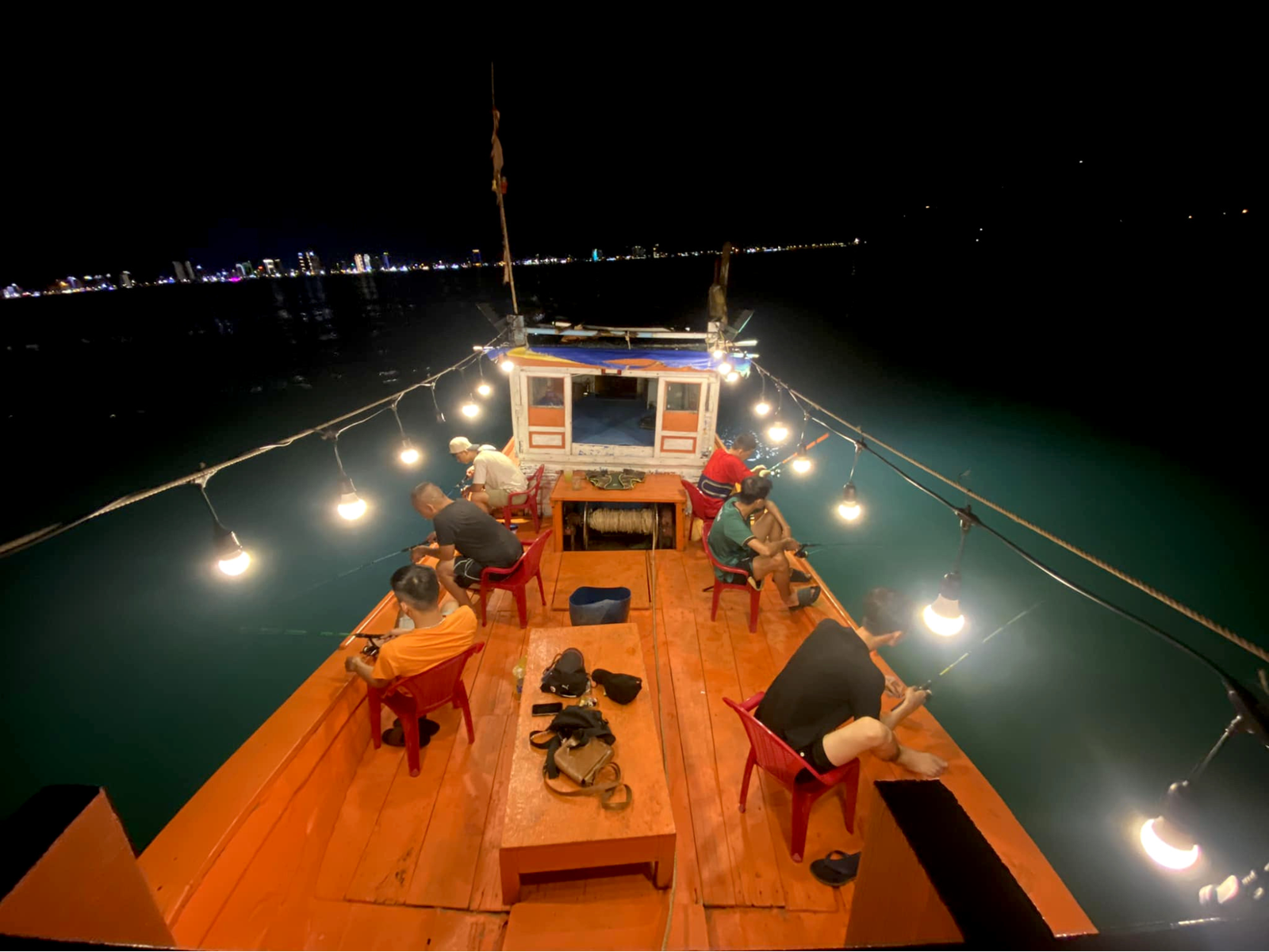 Trying Your Luck with Night Squid Fishing