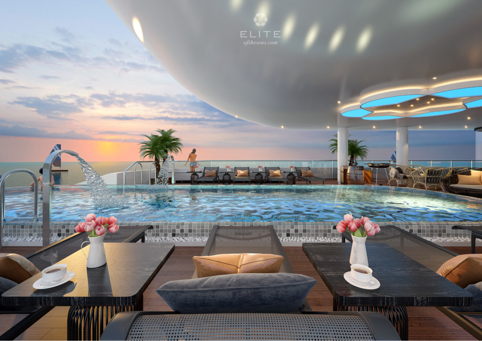 Elite of the Seas – The First Gold-Plated Infinity Pool Cruise in Vietnam
